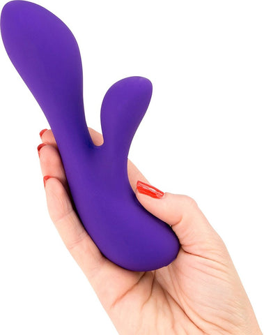 BMS Factory The Silver Swan Special Edition Dual Motor Clitoral Vibrator - Rabbit Vibrators