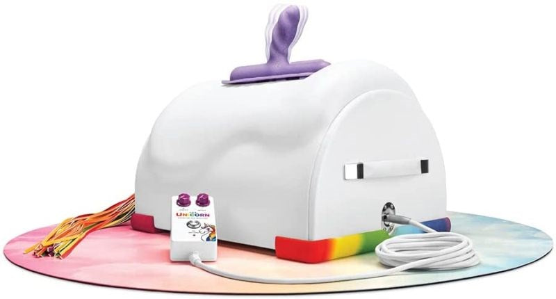 The Cowgirl Unicorn Premium Sex Machine with Fantasy Attachments - - Remote Control Vibrators