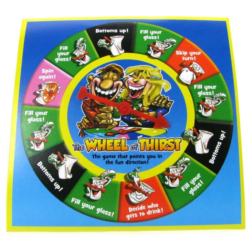Kheper Games The Wheel of Thirst Adult Card Game - - Sex Games, Coupons and Tricks