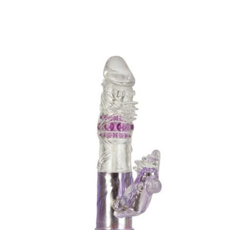 California Exotics The White Stork Vibrator Dual Stimulation Technology - Rabbit Vibrators