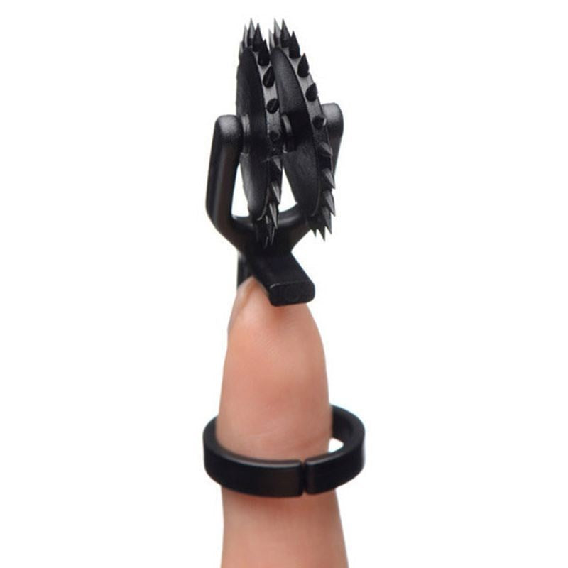 BDStyle Thorn Double Finger Pinwheel Dual Wheel Sensation Sex Toy - Dental and Clinical