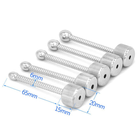 BDStyle Thread Urethral Catheter Edge Control Ready Metal Construction - Penis Plugs