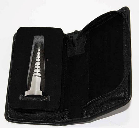 Hells Couture Tiered Metal Butt Plug Nine Graduated Tiers - Steel Sex Toys