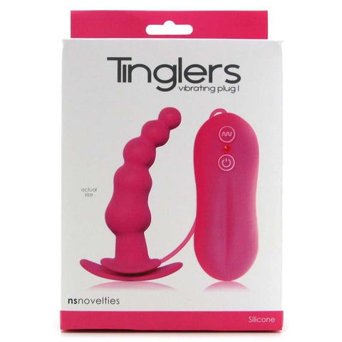 NS Novelties Tinglers Plug I Tapered Anal Plug for Beginners - Prostate Toys