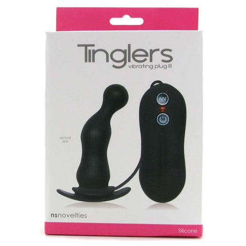 NS Novelties Tinglers Plug III For Weekend Pleasure Vibrating Anal Plug - Prostate Toys