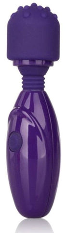 California Exotics Tiny Teasers Nubby Purple Clitoral Vibrator - Personal Massagers