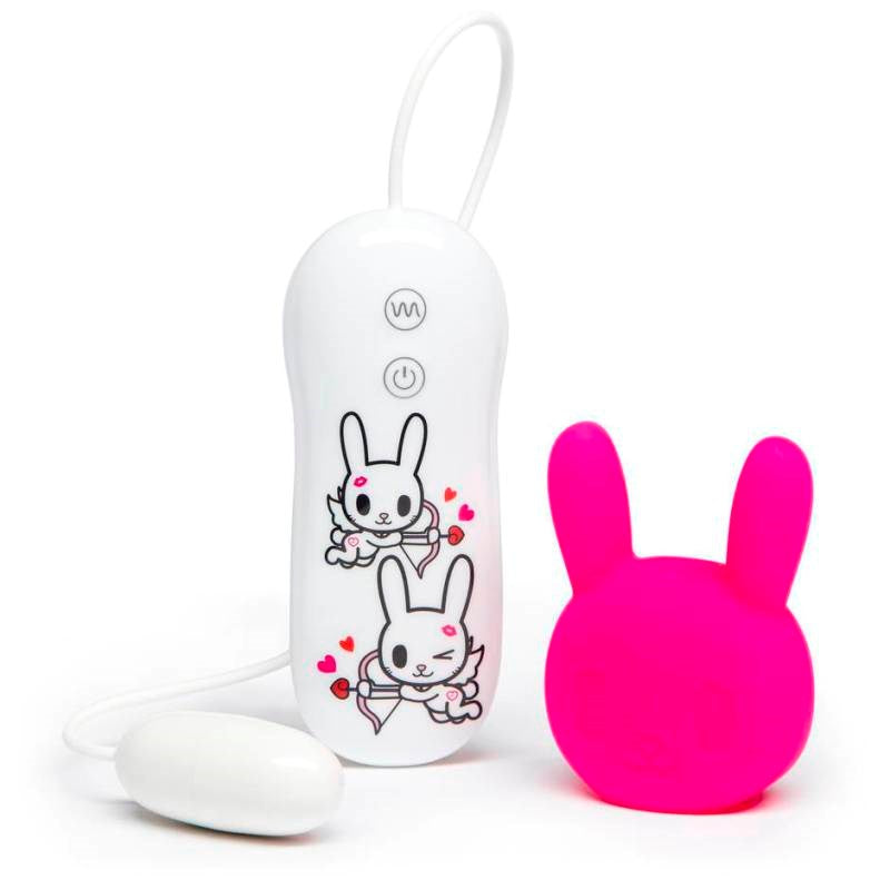 Love Honey tokidoki Honey Bunny Petal Vibe 7 Function Clitoral Vibrator - - Clit Ticklers and Pulsators