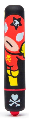 Love Honey tokidoki Justice Mini Bullet Vibrator with Single Speed Power - Personal Massagers