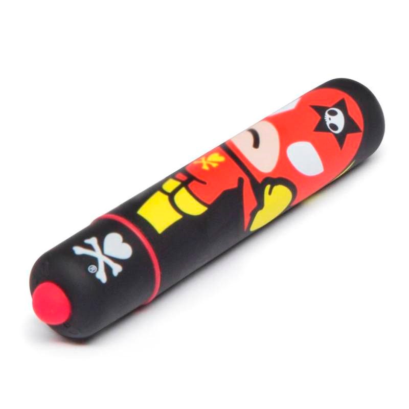 Love Honey tokidoki Justice Mini Bullet Vibrator with Single Speed Power - - Personal Massagers
