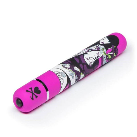 Love Honey tokidoki Serpentia Girl Power Vibe 7 Function Classic Vibrator - Personal Massagers