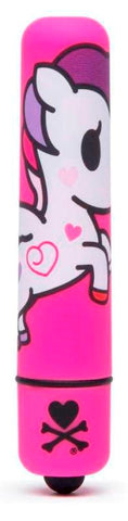 Love Honey Tokidoki Unicorn Mini Bullet Vibrator Compact Clitoral Stimulation - Personal Massagers