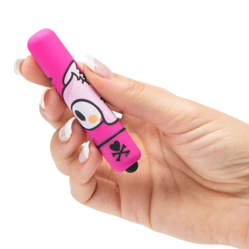 Love Honey tokidoki Single Speed Mini Bullet Vibrator Pink Heart Bird - - Personal Massagers