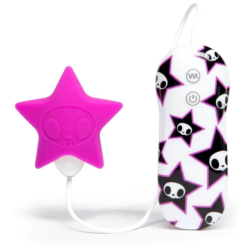 Love Honey tokidoki Star Petal Vibe 7 Function Clitoral Vibrator with Star Attachment - Clit Ticklers and Pulsators