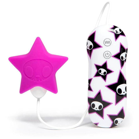 Love Honey tokidoki Star Petal Vibe 7 Function Clitoral Vibrator with Star Attachment - Clit Ticklers and Pulsators