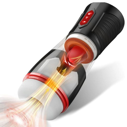 Tongue Licking Male Masturbator Safe And Secure - - Masturbators and Strokers