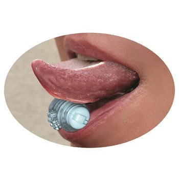 Hott Products Tongue Star Tongue Massager Vibrating Oral Enhancement - - Finger and Tongue Vibrators