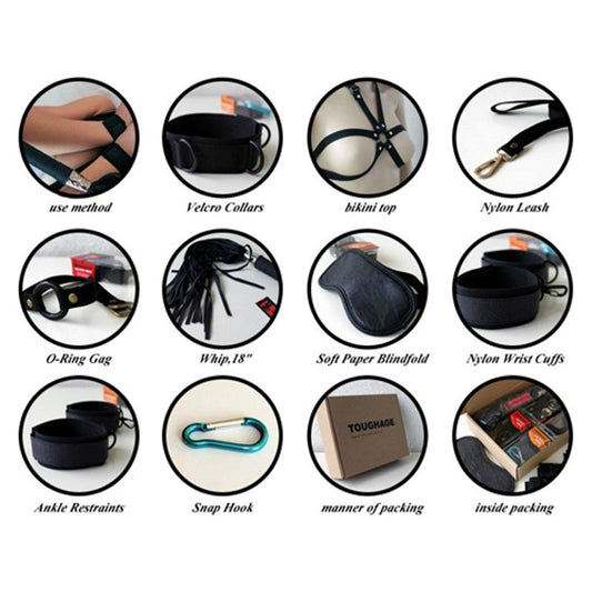 Toughage Versatile Sex Kit Experience Cock Control - - Bondage Kits