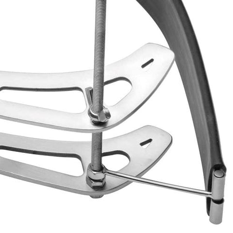 BDStyle Tower of Pain Circular Breast Clamps with Wing Bolt Adjustments - Breast and Nipple Toys