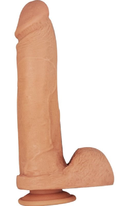 Tradie Dildo Paulie 9 Inch - Dual-Density Delight for Realistic Pleasure - - Realistic Dildos