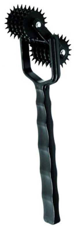 XR Brands Transfix 10 Reel Dual Pinwheel BDSM Sensation Play Wheel - - Dental and Clinical