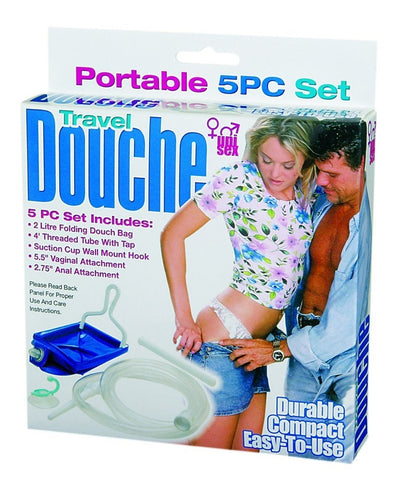 Seven Creations Travel Douche Unisex Set for Intimate Hygiene - Enemas and Douches