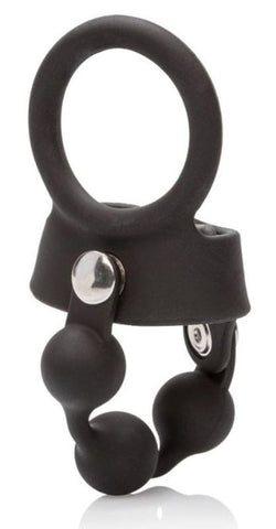 California Exotics Tri Snap Weighted Ball Spreader with Customizable Weight System - Ball and Cock Toys