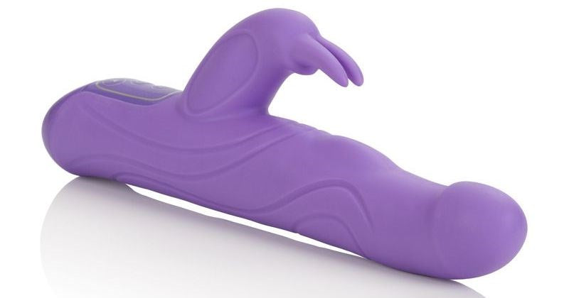 California Exotics Triple Motor Silicone Jack Rabbit Purple Clitoral Vibrator - - Rabbit Vibrators