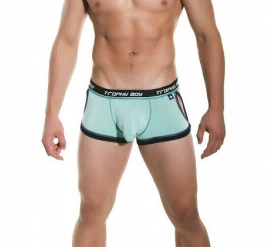 Andrew Christian Trophy Boy Jewel Mint Anatomically Correct Enhanced Pouch - - Mens Briefs And Boxers