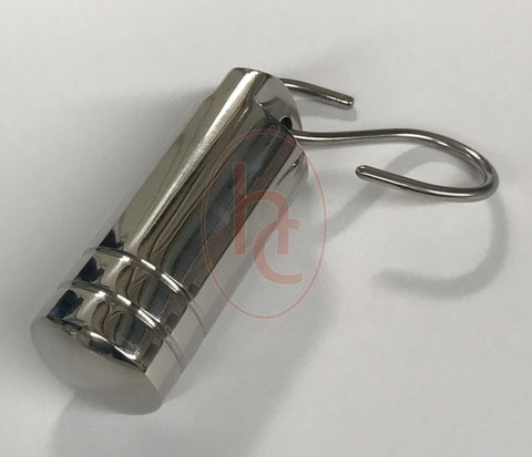 Hells Couture Tube Nipple Stretching Weight 190g Surgical Steel - Breast and Nipple Toys