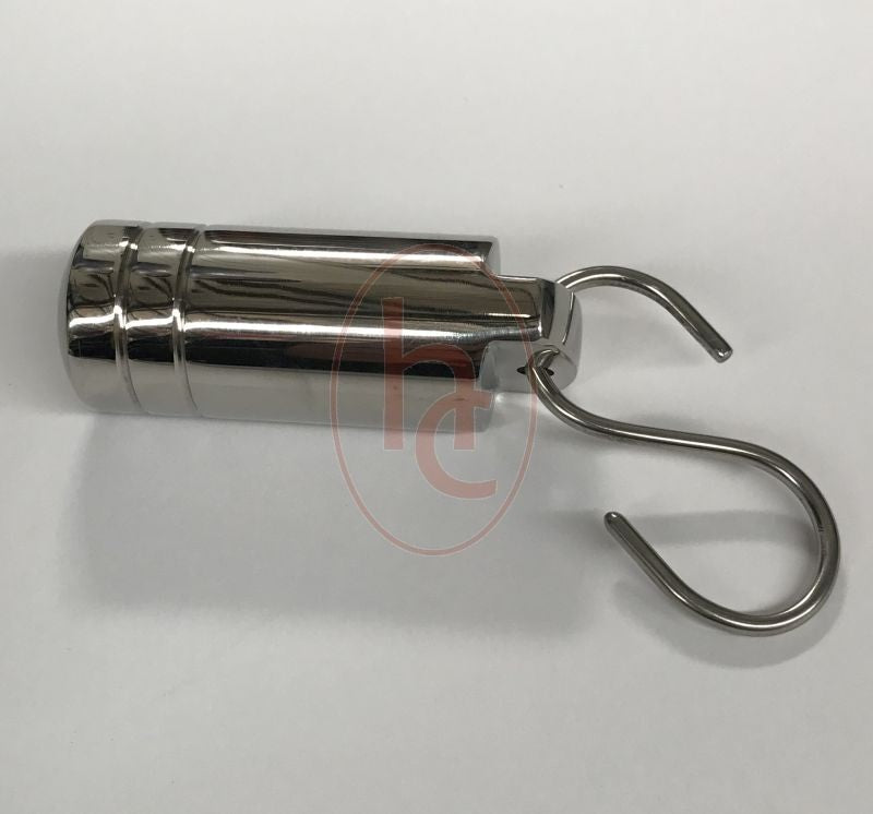 Hells Couture Tube Nipple Stretching Weight 190g Surgical Steel - - Breast and Nipple Toys