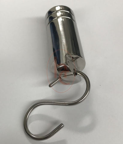 Hells Couture Tube Nipple Stretching Weight 190g Surgical Steel - Breast and Nipple Toys