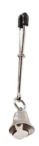 Spartacus Enterprises Tweezer Clit Clamp With Bell Adjustable Pressure - Nipple and Clit Clamps