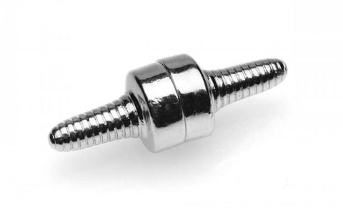 XR Brands Twisted Magnetic Nipple Clamps with Magnetic Closure - Nipple and Clit Clamps