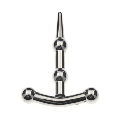 BDStyle Two Beads Penis Plug AU Cock Toy Store Stainless Steel Urethral - Penis Plugs