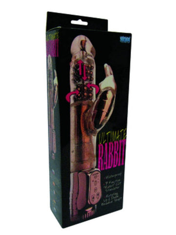 Seven Creations Ultimate Rabbit 7 Function Rotating Up Down Beaded Shaft Vibrator - Rabbit Vibrators