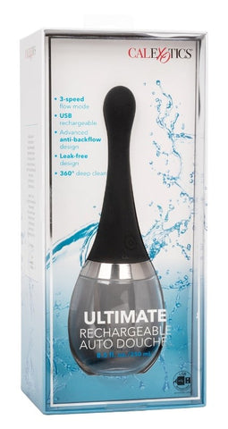 California Exotics Ultimate Rechargeable Auto Douche Anal Cleansing System - Enemas and Douches