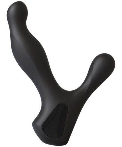 Doc Johnson Ultimate Rim Job Silicone Prostate Massager with Rotating Ridges - Prostate Toys