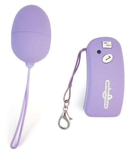 Seven Creations Ultra Seven Remote Control Egg with 7 Functions Remote - - Love Eggs and Kegel Exercisers