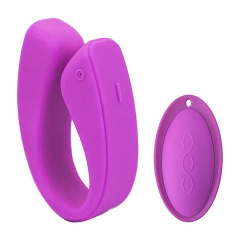 Topco UltraZone Sexy U Vibrator Purple Dual Motor Clitoral Stimulation - Waterproof Vibrators