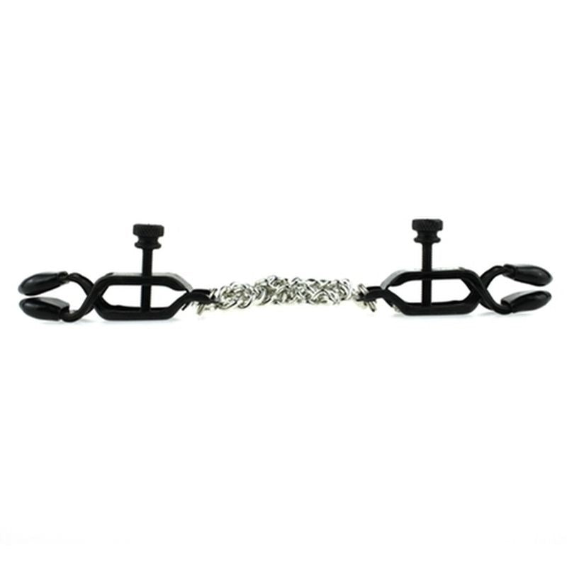 BDStyle Unisex Alligator Adjustable Nipple Clamps with Precision Control - Breast and Nipple Toys
