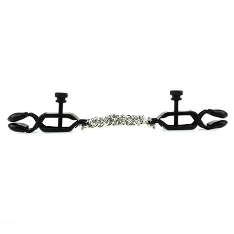 BDStyle Unisex Alligator Adjustable Nipple Clamps with Precision Control - Breast and Nipple Toys