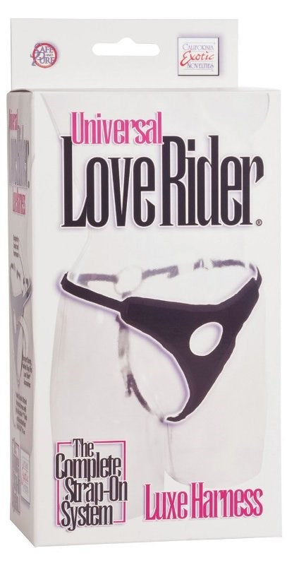 California Exotics Universal Love Rider Luxe Harness for Strap On Play - Strap On Sextoys