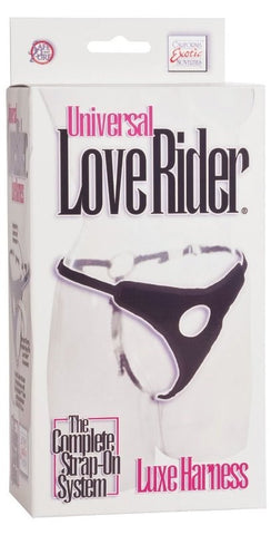 California Exotics Universal Love Rider Luxe Harness for Strap On Play - Strap On Sextoys