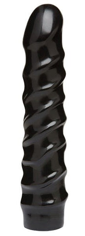 Doc Johnson Vac U Lock Code Black 8 inch Raging Hard Ons Dong Realistic Dildo - Strap On Sextoys