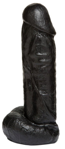 Doc Johnson Vac U Lock Code Black Realistic Kong Dildo - Realistic Dildos