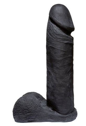 Doc Johnson Vac U Lock Code Black UR3 8 inch Realistic Cock with ULTRASKYN - Strap On Sextoys