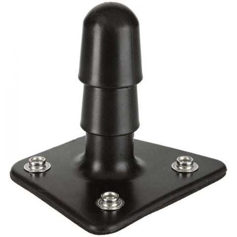Doc Johnson Vac U Lock Crotchless Velvet Harness with Plug Diamond Pattern - Strap On Sextoys