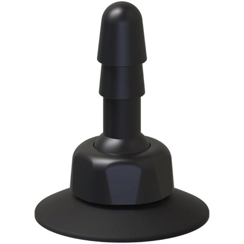 Doc Johnson Vac U Lock Deluxe 360 Swivel Suction Cup Plug for Hands Free Sex - Non-Realistic Dildos
