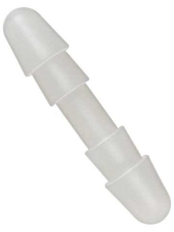 Doc Johnson Vac U Lock Double Up Plug Frost Cock Ring - Strap On Sextoys
