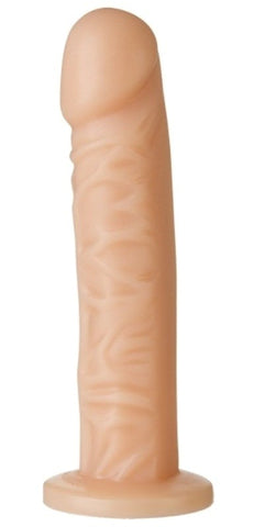Doc Johnson Vac U Lock Platinum Edition The Classic Dong 8 Inch Vanilla Dildo - Strap On Sextoys